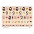 Coffee Girlies Deco Sticker Strips