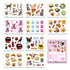 Collection of various sticker sheets with different designs