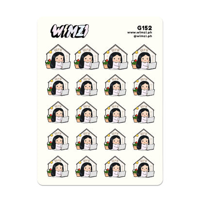 WFH Planner Stickers