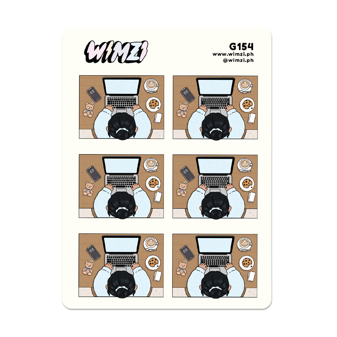 Remote Work Planner Stickers