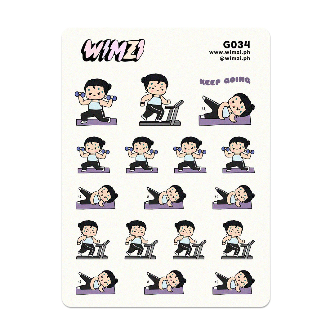 Workout Planner Stickers