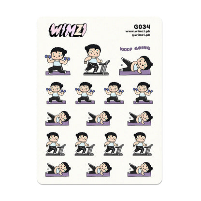 Workout Planner Stickers