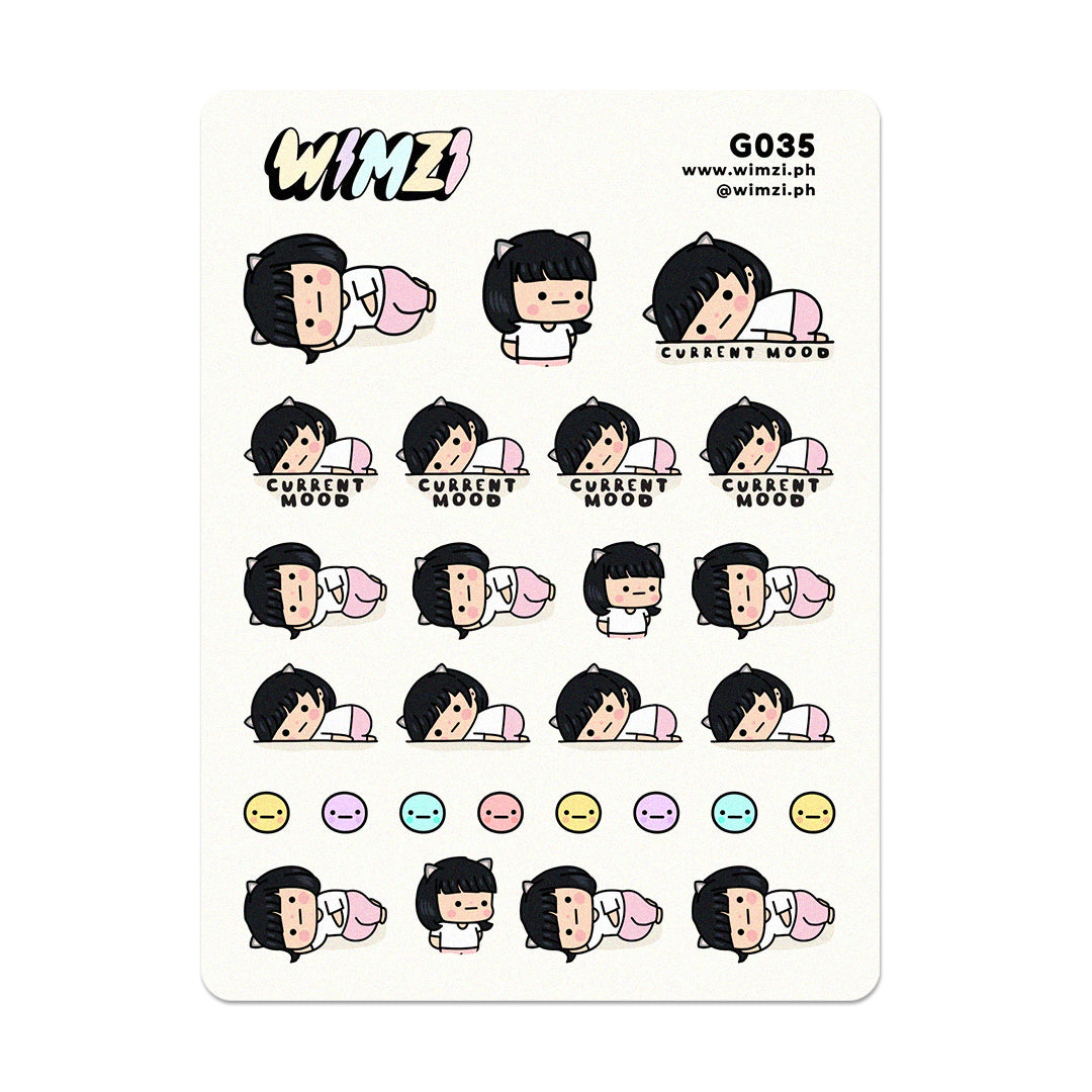 Current Mood Planner Stickers