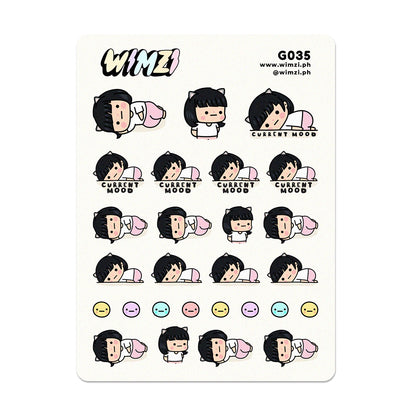 Current Mood Planner Stickers