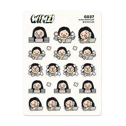 Busy Day Planner Stickers