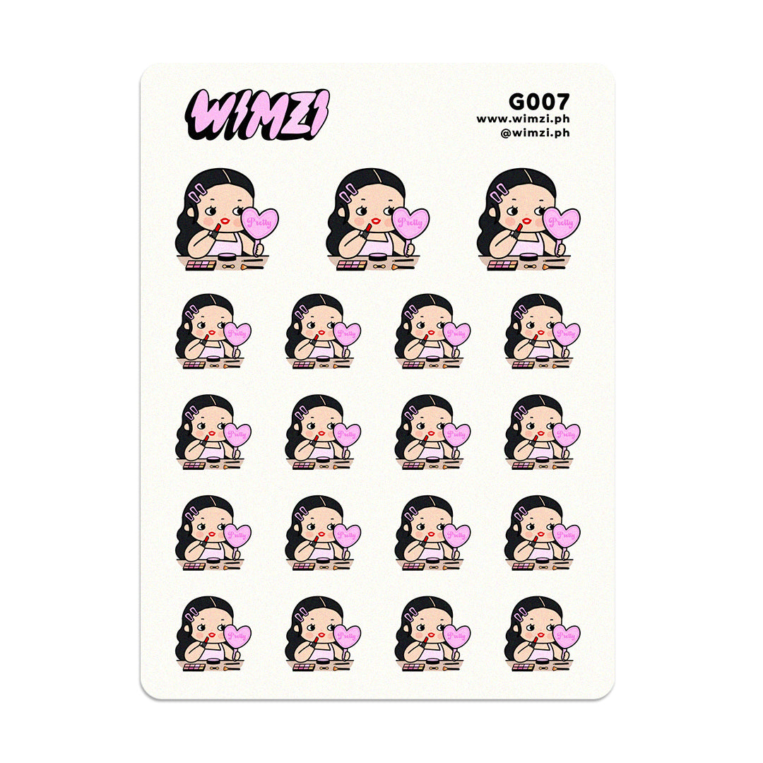 Glam Up Planner Stickers