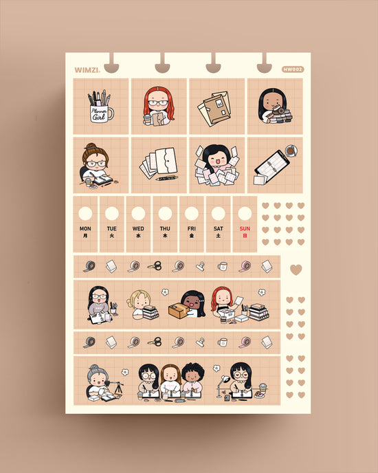 Planner Girl - Hobonichi Weeks Sticker Kit