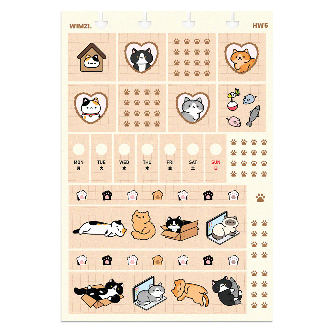 Catto - Hobonichi Weeks Sticker Kit