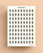 Frappe Transparent Icon Sticker Sheet