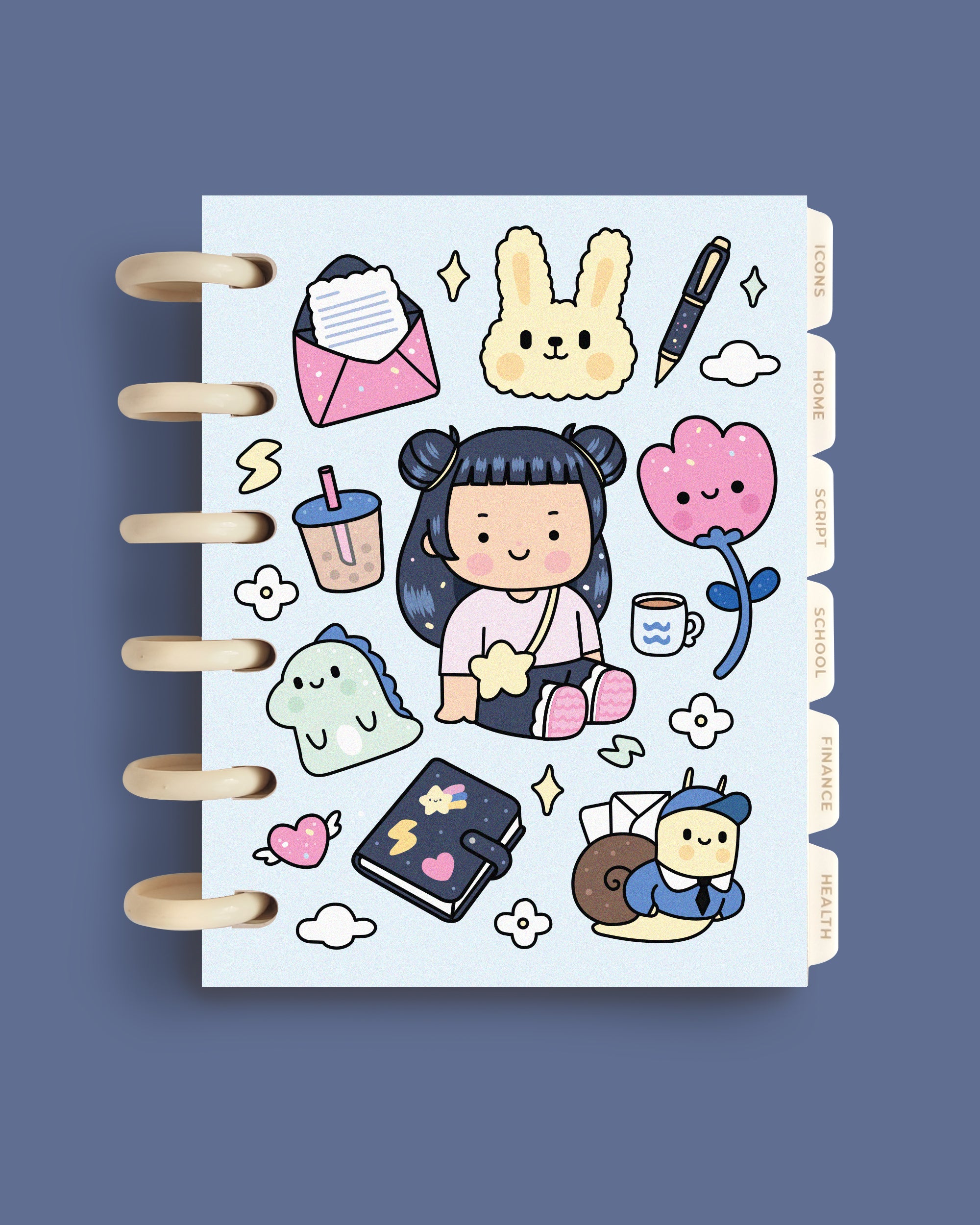 Kawaii Girl- Infinity Sticker Book Full Set