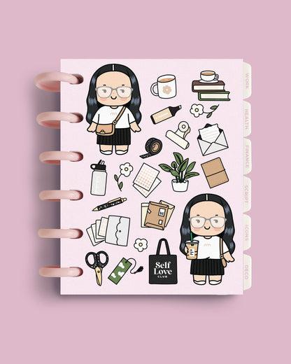 Stationery Lover - Infinity Sticker Book Full Set