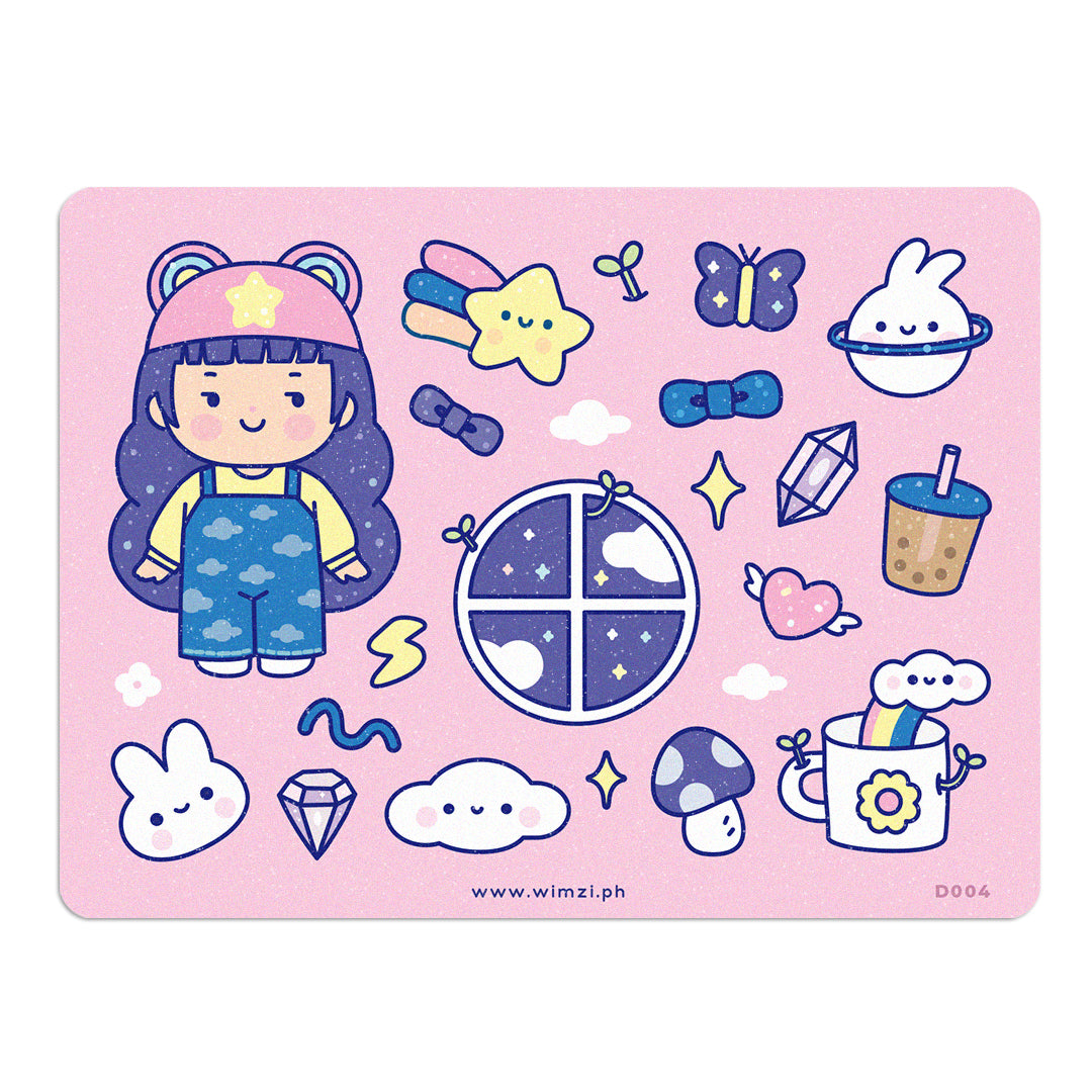 Dreamy Kawaii Cute Sticker Sheet – Wimzi