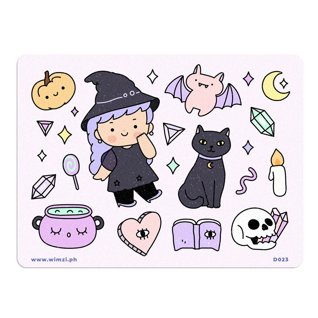 Witch Cute Sticker Sheet