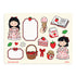 Berry Belles Decorative Sticker Sheet