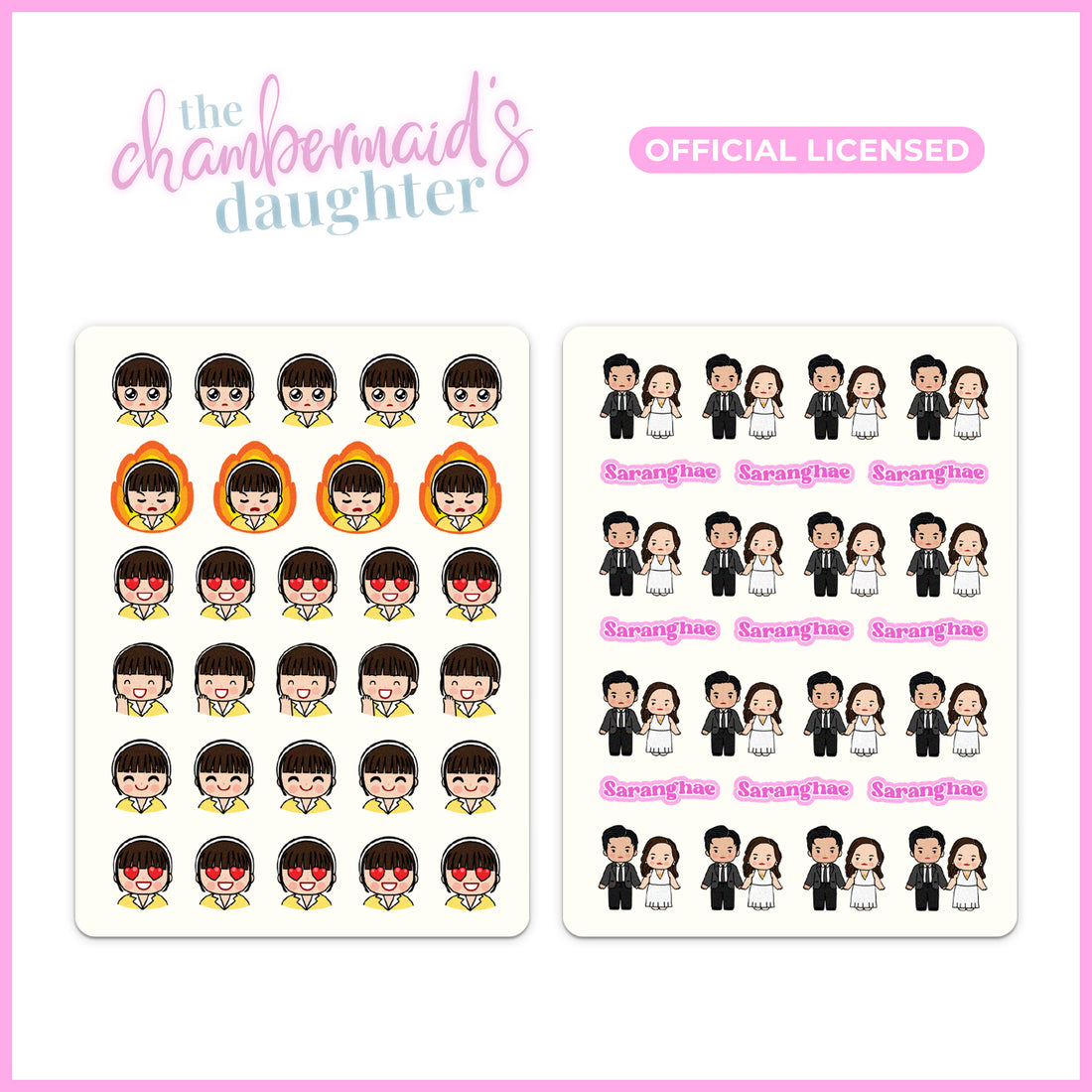 Planner Sticker Pack - The Chambermaid’s Daughter Official Licensed Merch (Wimzi x ABS-CBN Studios)