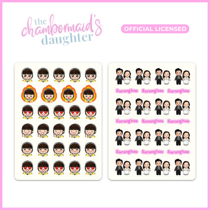 Planner Sticker Pack - The Chambermaid’s Daughter Official Licensed Merch (Wimzi x ABS-CBN Studios)