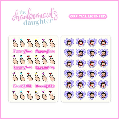 Planner Sticker Pack - The Chambermaid’s Daughter Official Licensed Merch (Wimzi x ABS-CBN Studios)