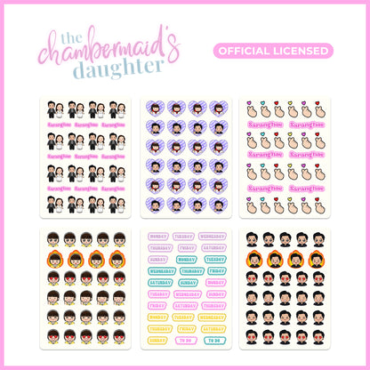 Planner Sticker Pack - The Chambermaid’s Daughter Official Licensed Merch (Wimzi x ABS-CBN Studios)