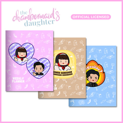 Weekly Planner - The Chambermaid’s Daughter Official Licensed Merch (Wimzi x ABS-CBN Studios)