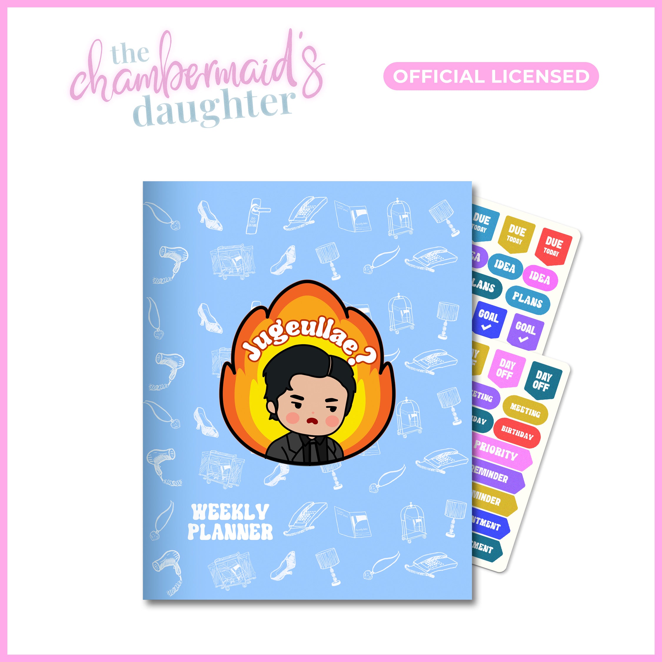 Weekly Planner - The Chambermaid’s Daughter Official Licensed Merch (Wimzi x ABS-CBN Studios)