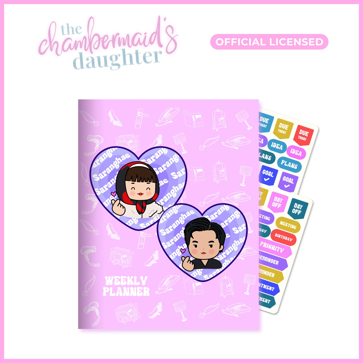 Weekly Planner - The Chambermaid’s Daughter Official Licensed Merch (Wimzi x ABS-CBN Studios)