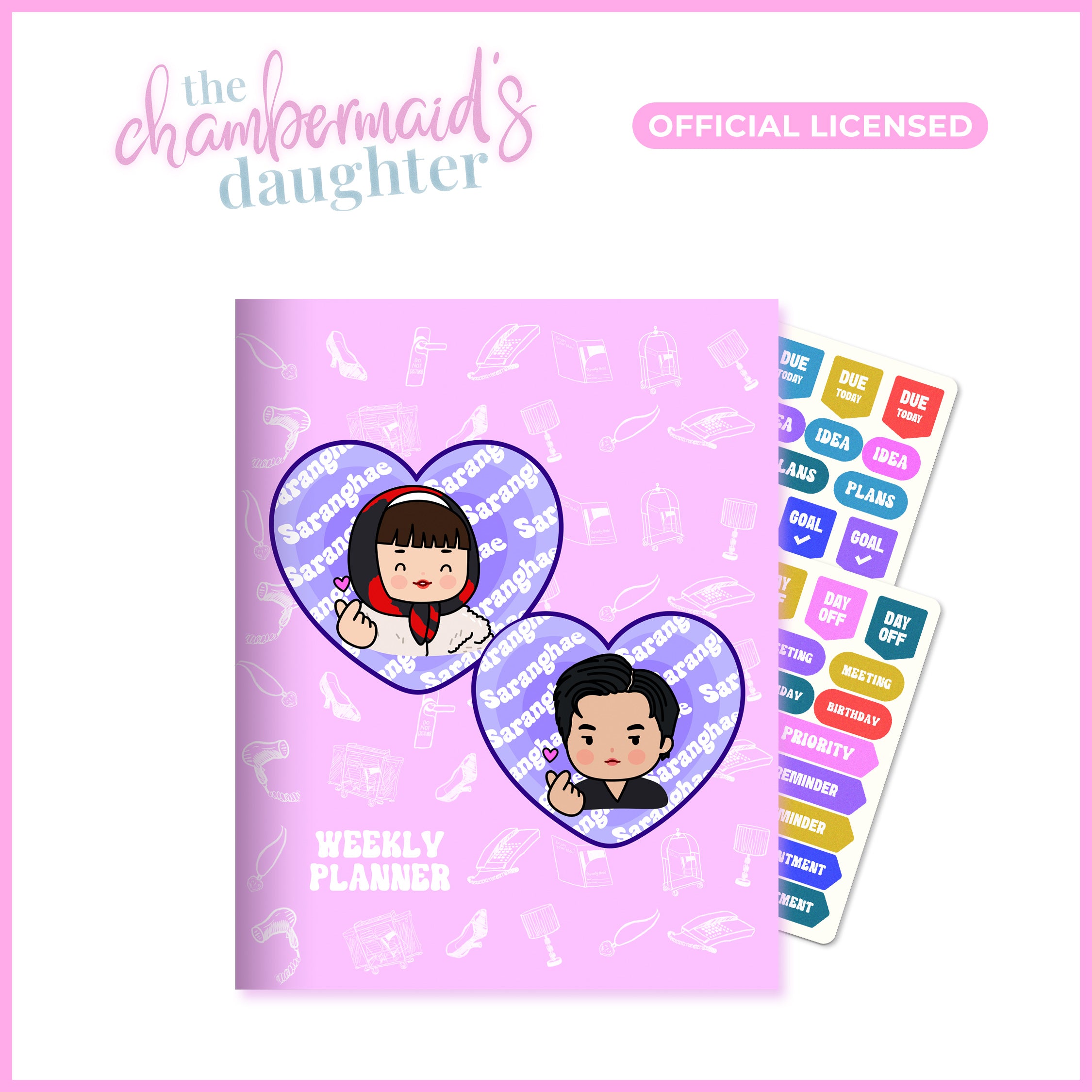 Weekly Planner - The Chambermaid’s Daughter Official Licensed Merch (Wimzi x ABS-CBN Studios)