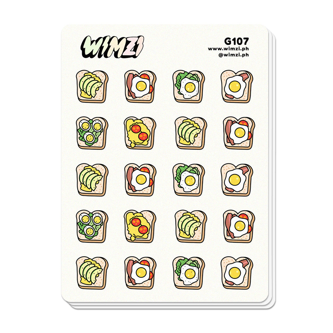 Food Planner Stickers