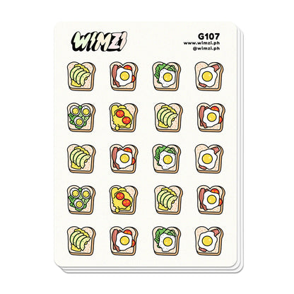 Food Planner Stickers