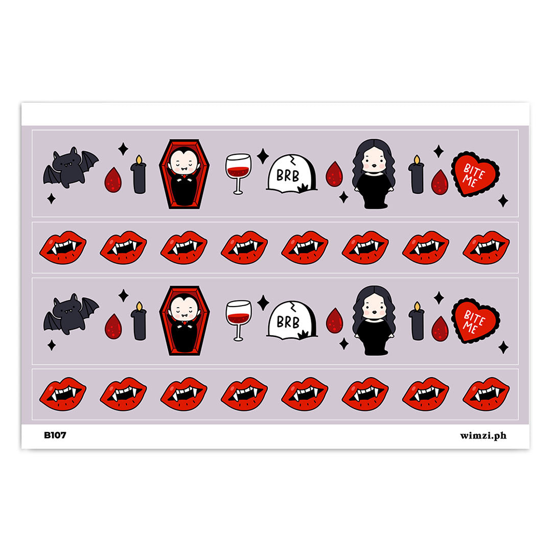 Vampire Deco Strips – Wimzi