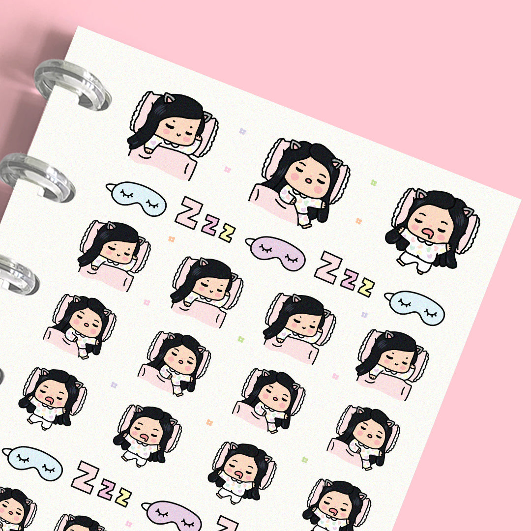 Nap Time, Sleep Planner Stickers