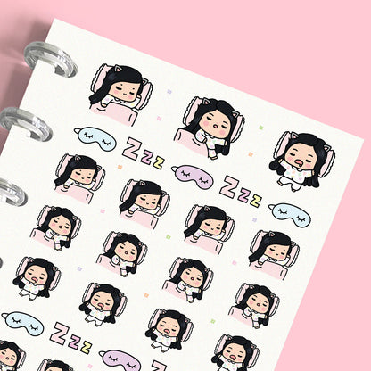 Nap Time, Sleep Planner Stickers