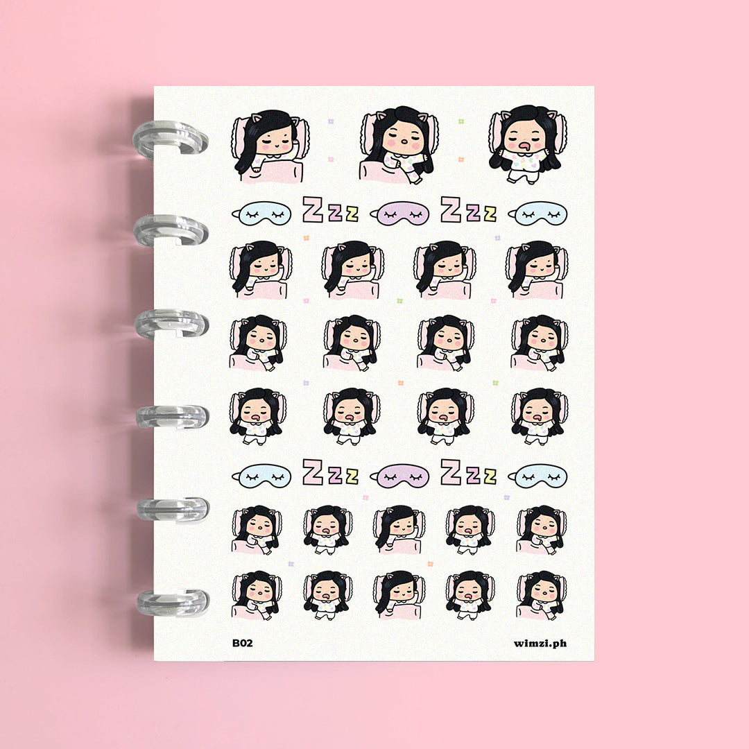 Nap Time, Sleep Planner Stickers