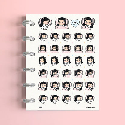 Insomnia Planner Stickers