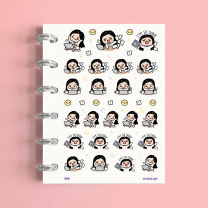 Stressed Planner Stickers