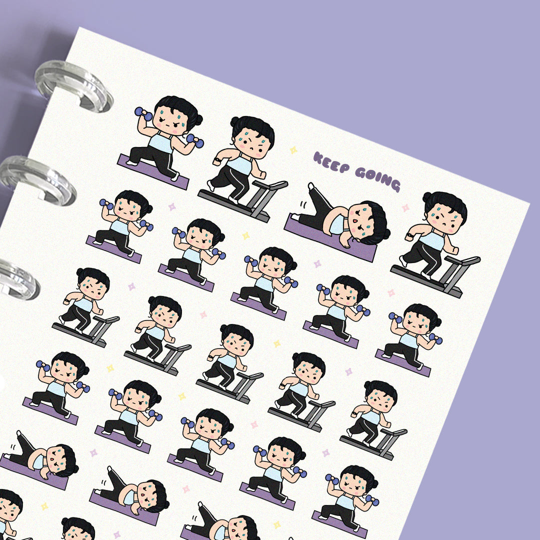 Workout Planner Stickers