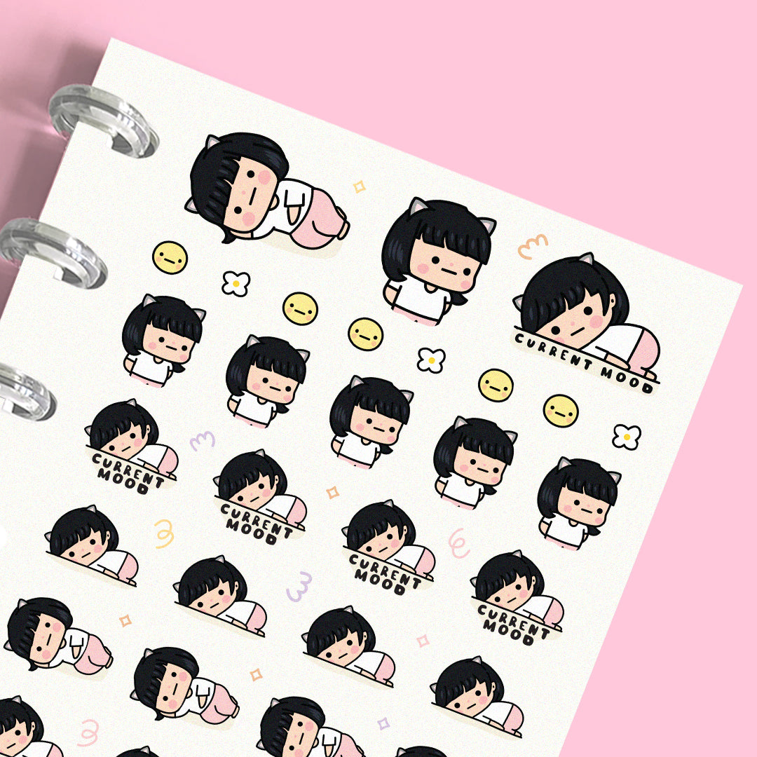 Current Mood Planner Stickers