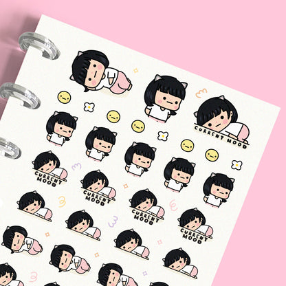 Current Mood Planner Stickers