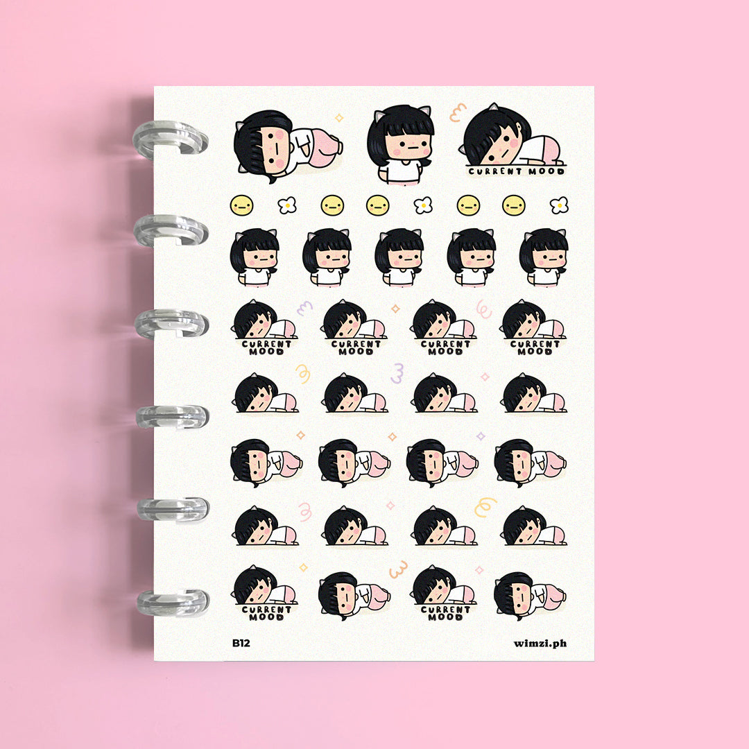 Current Mood Planner Stickers