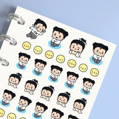 Sad Girl Planner Stickers