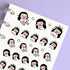 Laughing Out Loud Planner Sticker Sheet