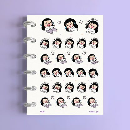 Laughing Out Loud Planner Sticker Sheet