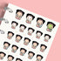 Skin Care Planner Stickers