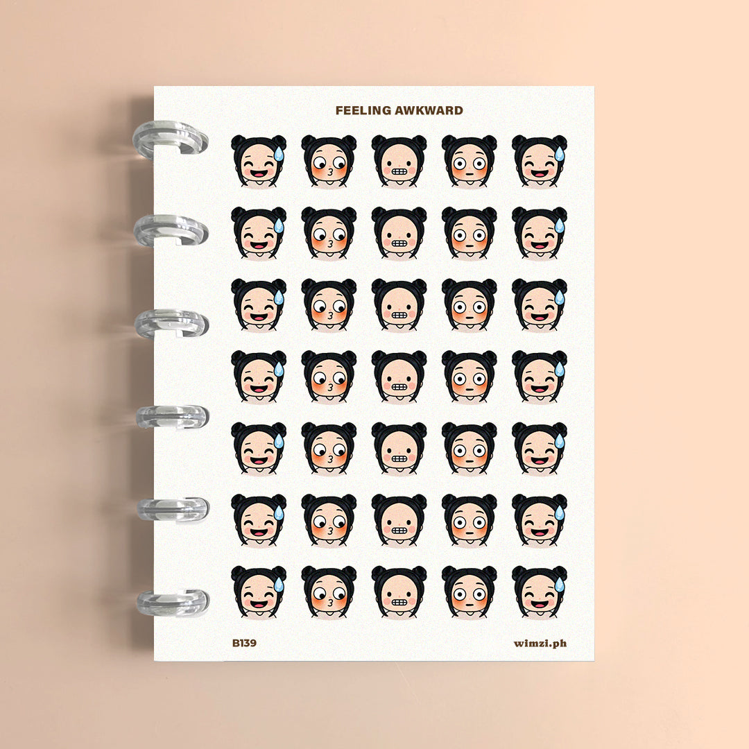 Feeling Awkward Planner Stickers – Wimzi