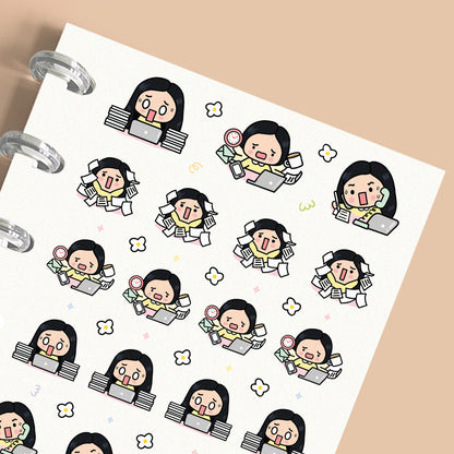 Busy Day Planner Stickers