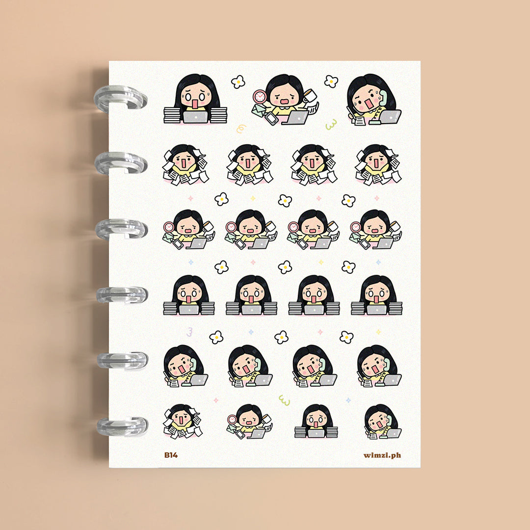 Busy Day Planner Stickers