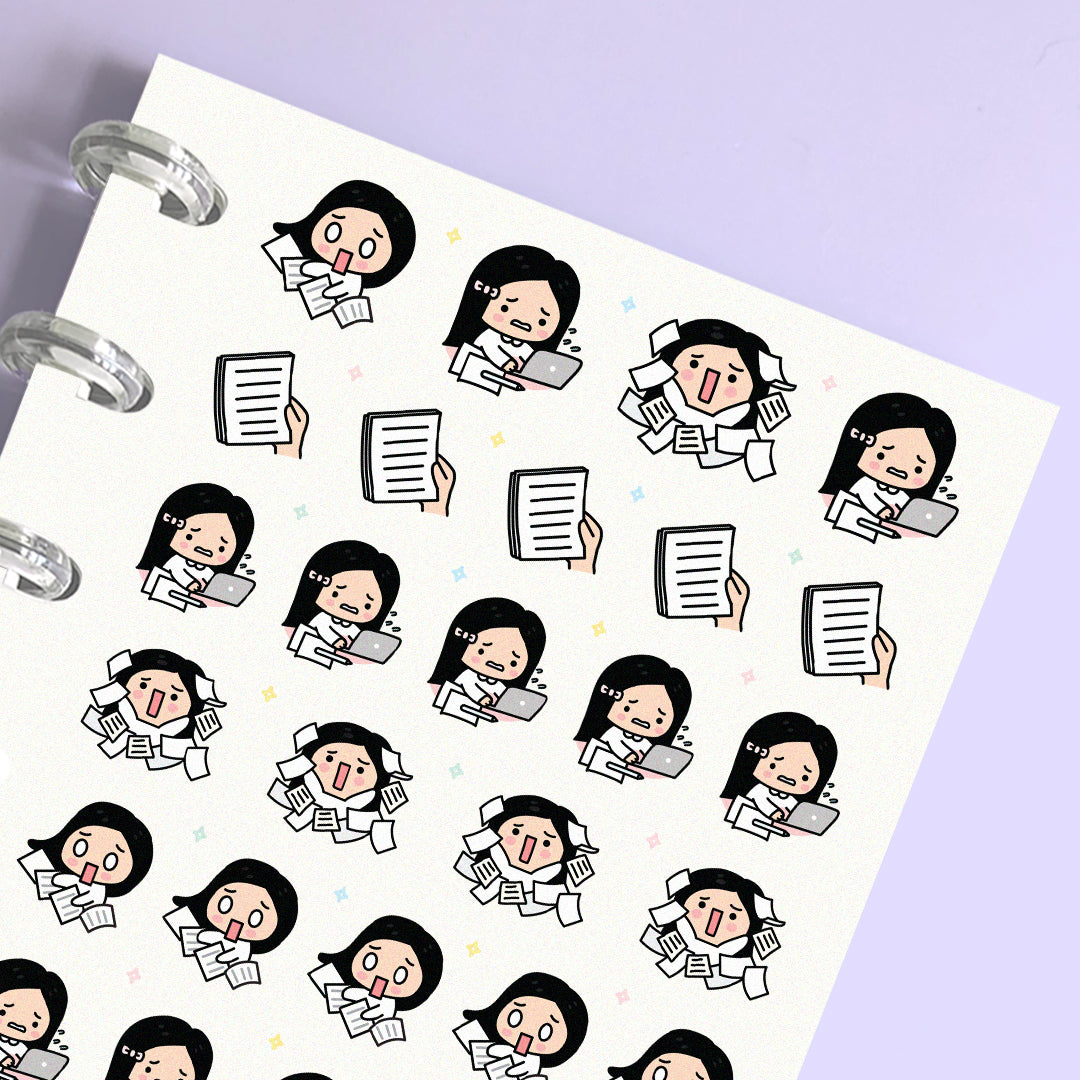 Paper Due Planner Stickers