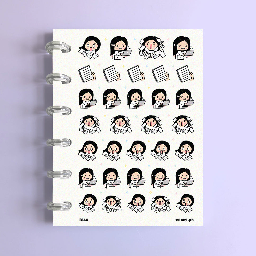 Paper Due Planner Stickers