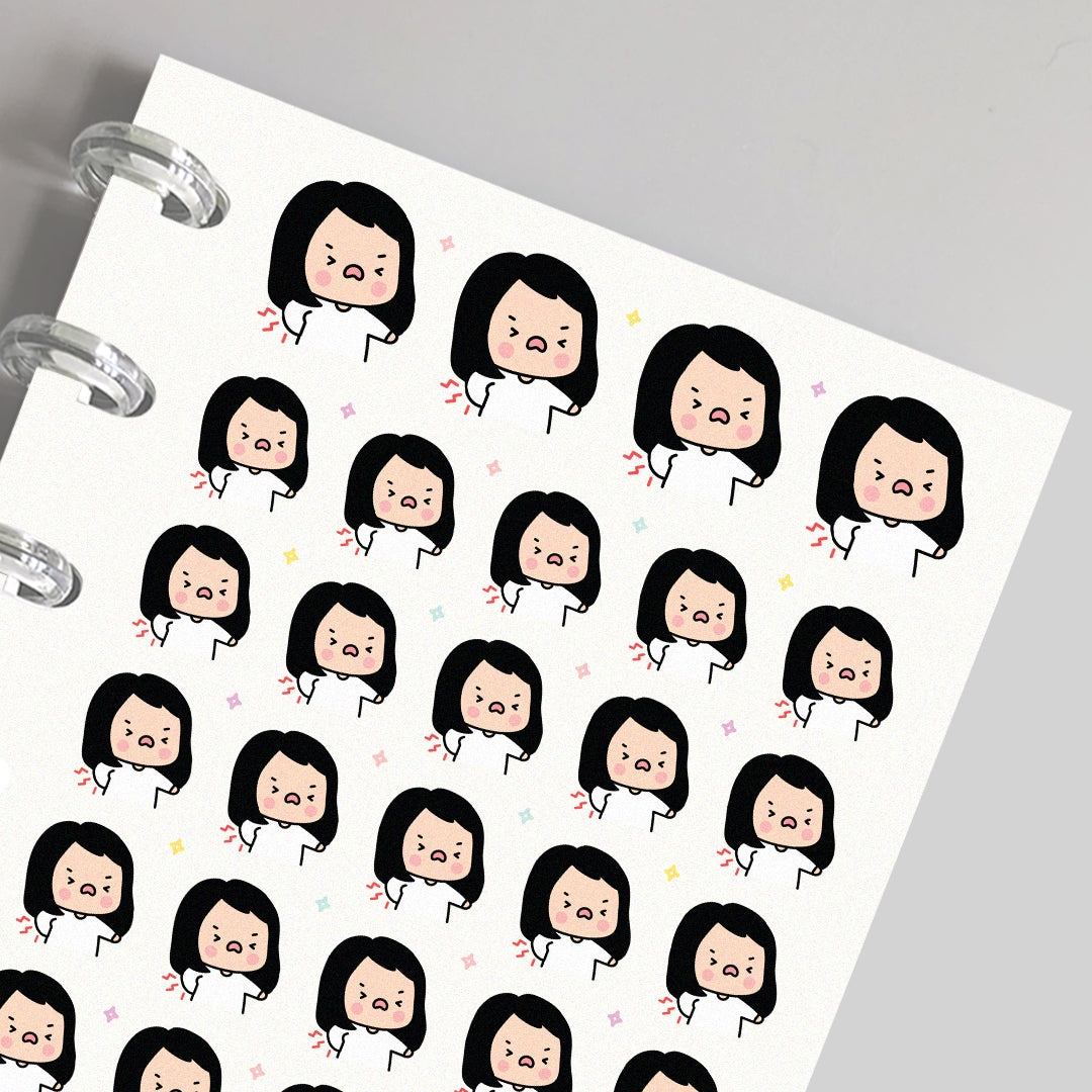 Back Pain Planner Stickers