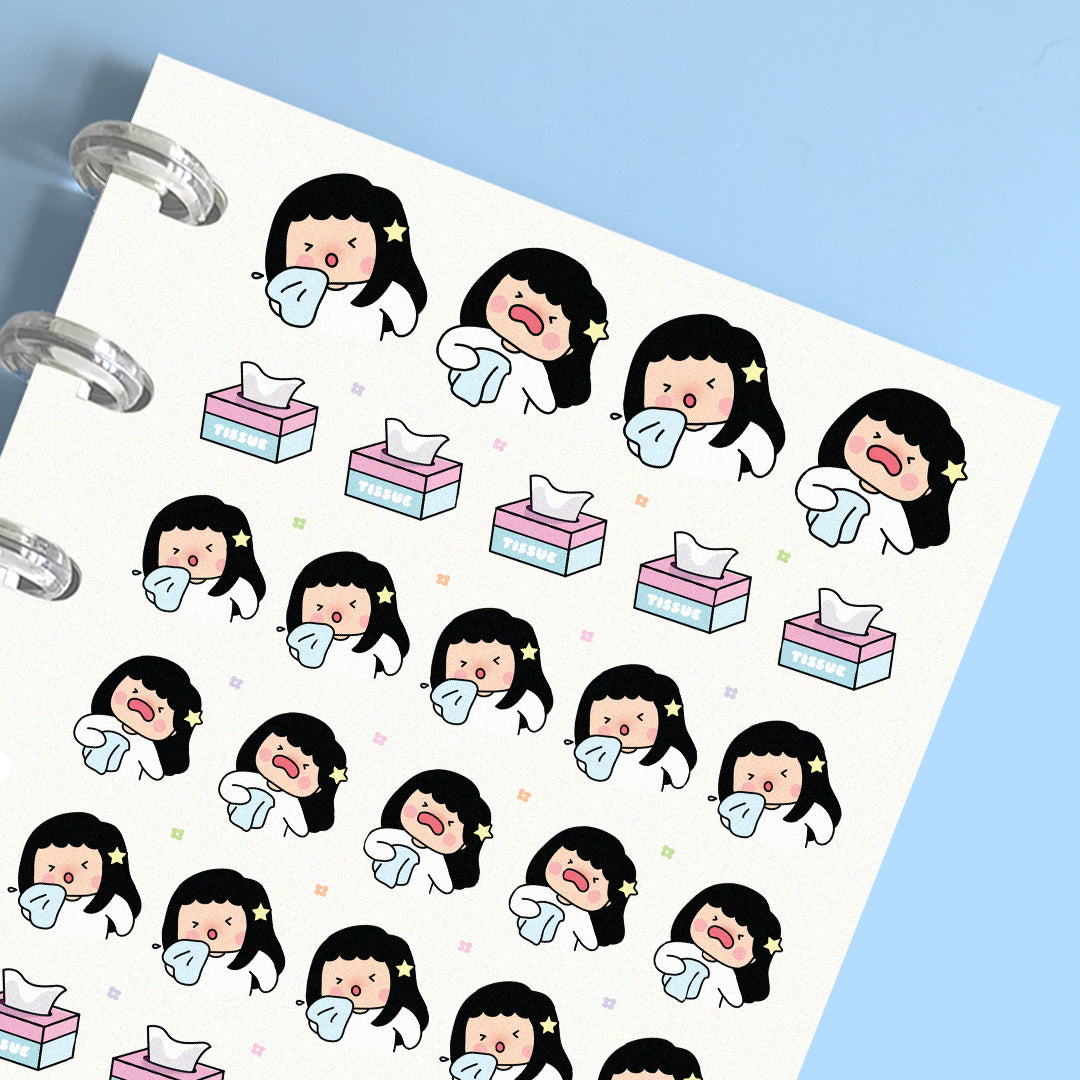 Sneeze Planner Stickers