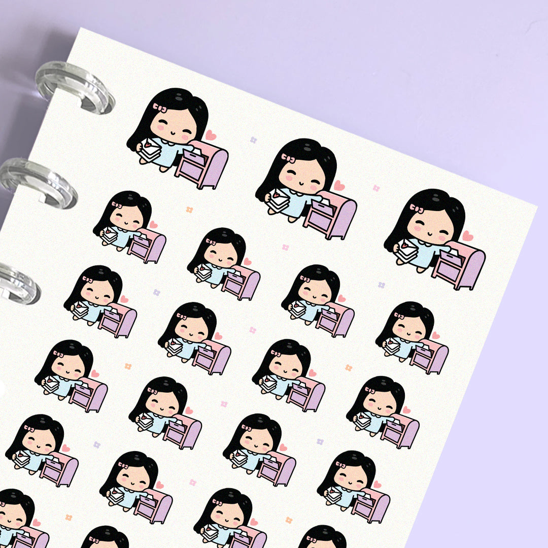 Drop Off Mail Planner Stickers